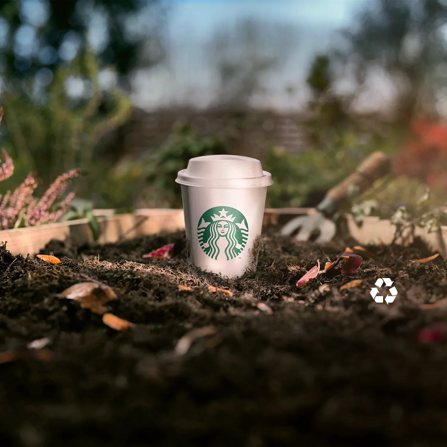 Your cup is now home compostable