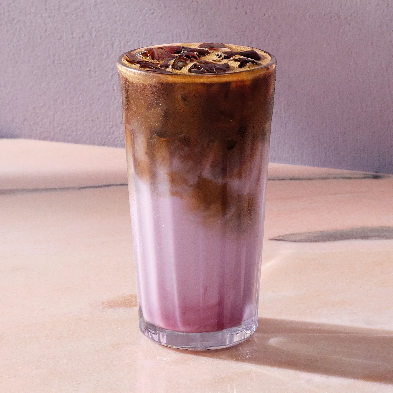 Iced Ube Vanilla Macchiato