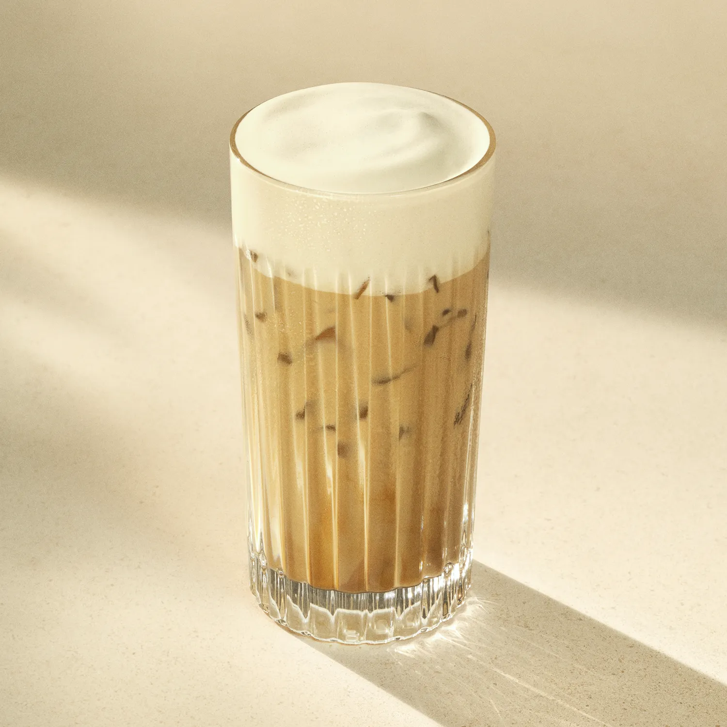 Iced Caramel Protein Latte
